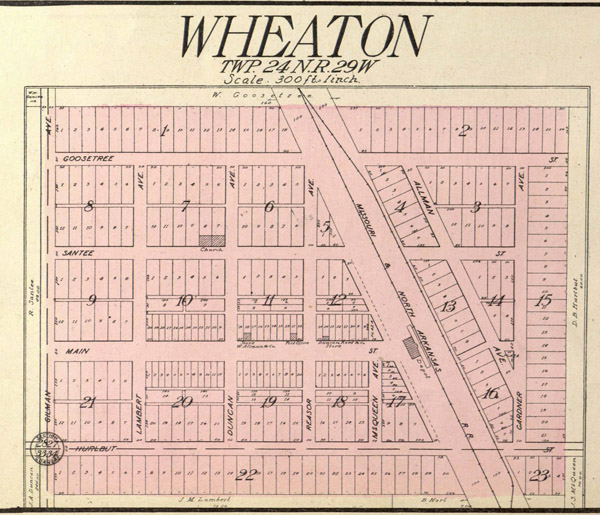 Wheaton Plat 1909